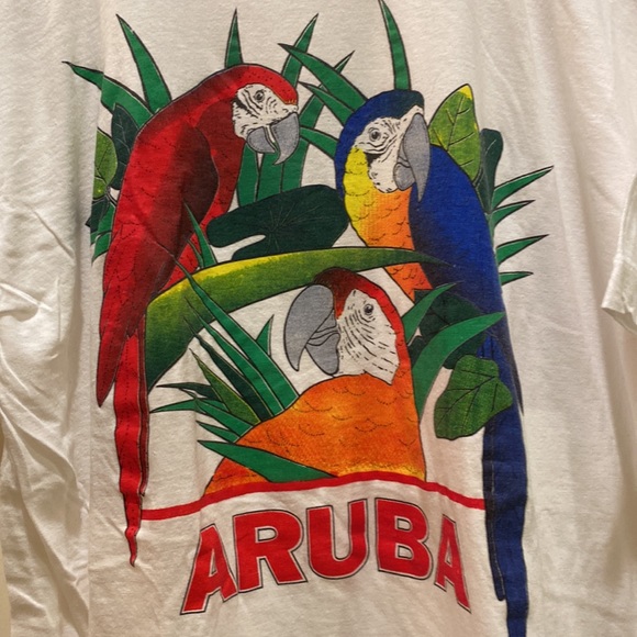 T-shirt Unisex ARUBA 100% Cotton Bright graphic! NWOT- XXL - Picture 1 of 6